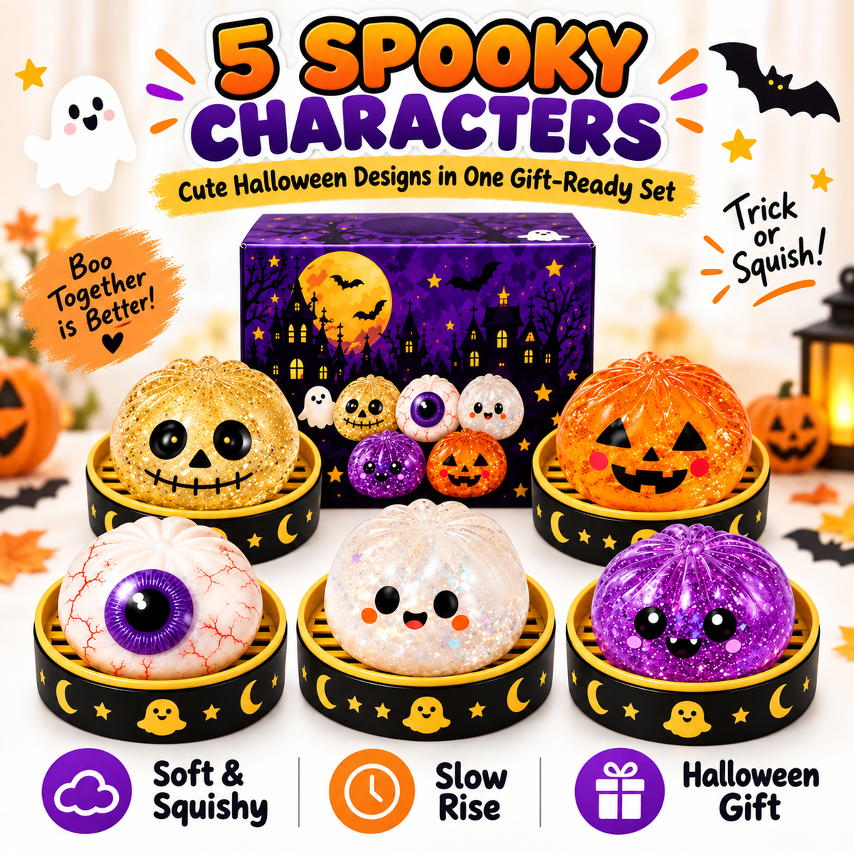 🔥Halloween Mystery Squishy Toys