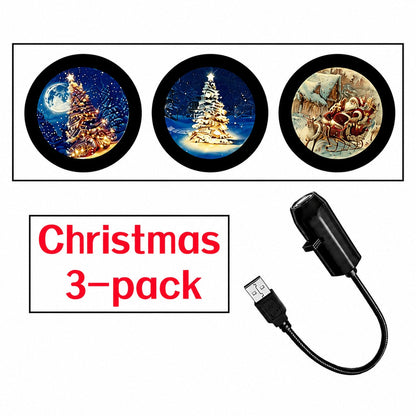 Plug-&-Play HD c – 6 or 10 Festive Scenes