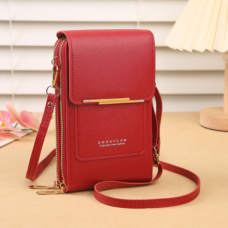 Last Day 50%OFF 🔥Simple And Elegant Women's Touchscreen Crossbody Phone Wallet