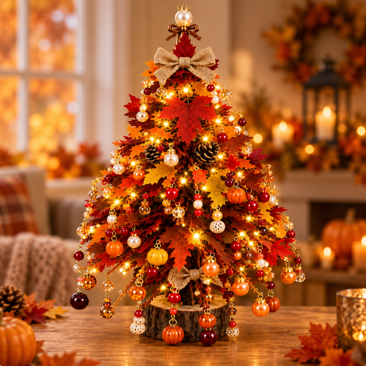 🎄DIY Beaded ChristmasTree Kit- Create Your OwnSparkling Holiday Decoration