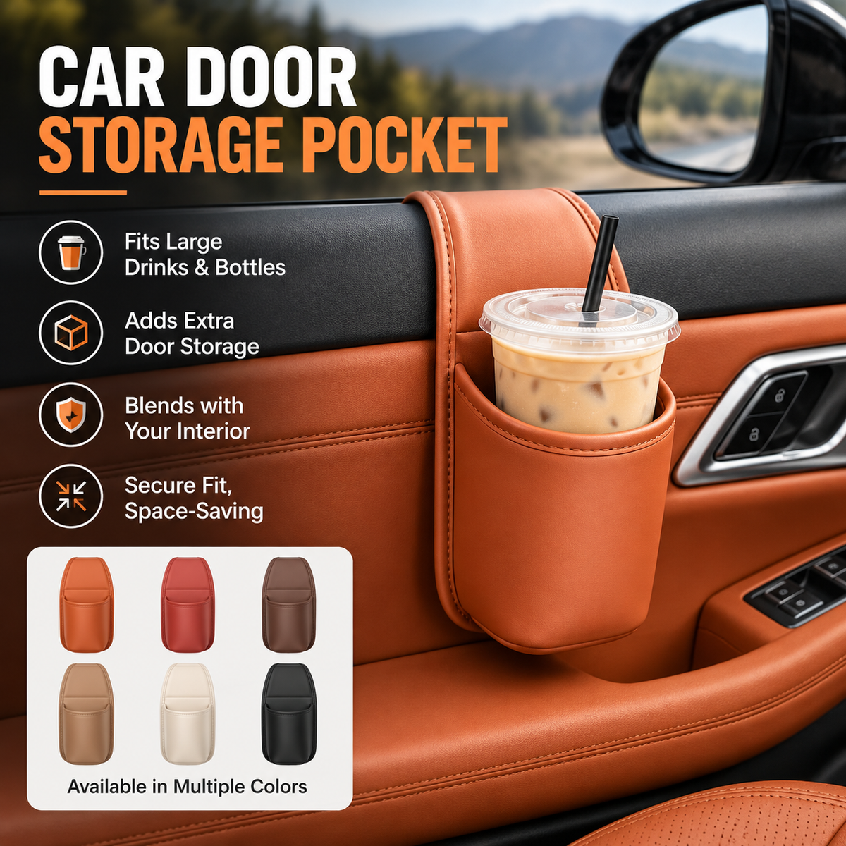 Car Door Organizer Pocket