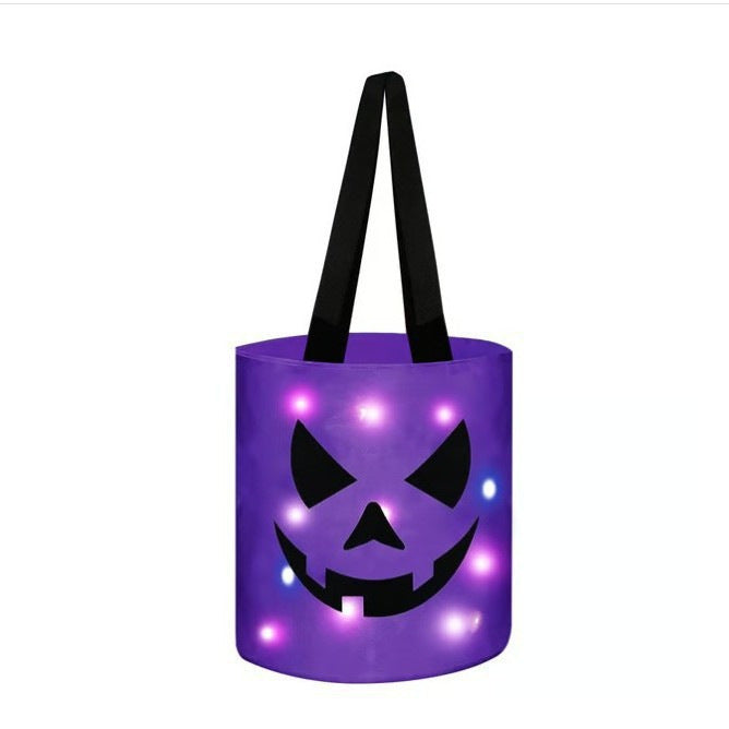 Halloween Candy in Buckets